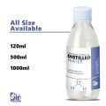 Distilled Water Cosmetics grade - 100% Ultra Pure Steam Distilled Water | Best for Making Cosmetics and Beauty Products. 