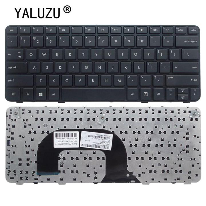 YALUZU US Laptop Keyboard FOR HP Pavilion DM1 DM1-4000 DM1-4100 DM1-4200 Keyboard 683100-201 AENM9600230 V110303AS1 682799-201