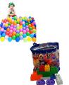 Pack Of 2 Soft Plastic Balls 50 Pcs & Building Blocks 51 Pcs. 