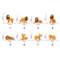 Gift Resin Cartoon Lion Figurines Brown Fairy Garden Miniature Lioness Statue Desktop Decoration Bonsai Ornament Mini Knickknacks. 
