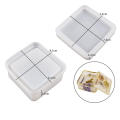 Silicone Storage box silicone mold Versatile Jewel-like appearance Compact size Jewelry making mold Heart shape cut mold for Home jewelry making Craft enthusiast DIY projects Beginner-friendly Gift. 