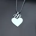 Hip Hop Rapper Juice Wrld 999 Necklace Stainelss Steel Letter Name Heart Pendants Necklaces Fans Memorial Jewelry Gifts. 