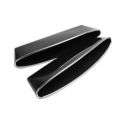 2PCS Car Seat Catcher Storage Organizer Magic Box Seat Side Gap Filler Pocket For Wallet, Phones, Car Interior Accessories. 