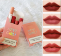 Hey girl lipstick Pack of 4 Lipsticks Matte Long Lasting touch colors Hey Girl Velvet Matte Lipsticks. 