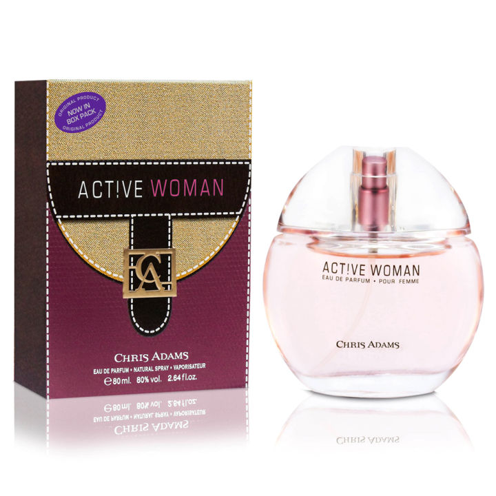 Chris Adams Active Woman Perfume For Women - 100 ml