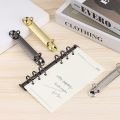 High Quality Metal Binding Clips Sliver Binder Clip Loose-leaf Binder File Folder Hoop DIY Album Scrapbook Circle Ring Binders. 