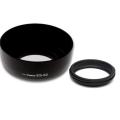ES-62 Lens Hood Replacement for Canon EF 50mm f/1.8 II (w/ hood adapter 62). 