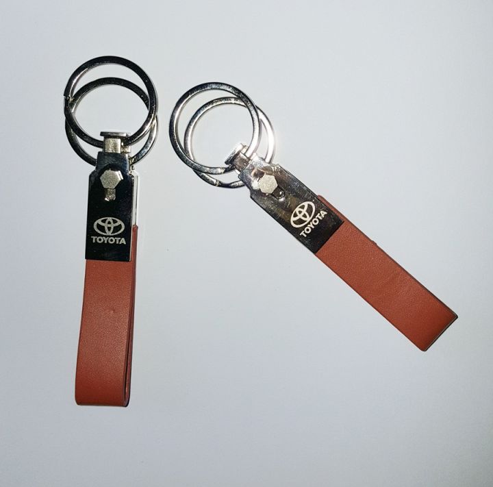 TOYOTA%20Car%20Key%20Chain%20Leather%20(1%20Piece)%20Key%20Chain%20for%20Toyota%20Vehicles%20with%20Embossed%20Toyota%20Logo%20-%20Image%204