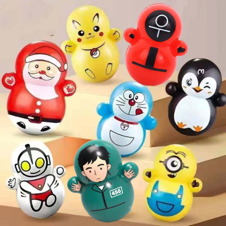 Cute little tumbling toys-12 pieces