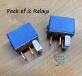 Pack of 2 - 12v Car Bike Denso Cutout Relay - 4 pin cut out relays - Original Lot of Toyota Wiper motor Horn Light and power window Relay. 