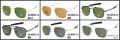 【shenggangshangmao001】（NEW）USA Air Force Pilots AO Men Optical Lens Metal Alloy Aviation Sun Glasses Driving Eyewear. 