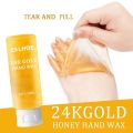 Eelhoe Moisturizing Hand Wax 24K Gold Honey Whitening Skin Hand Mask Fine Lines Hand Care Repair Exfoliating Calluses CreamTSLM2. 