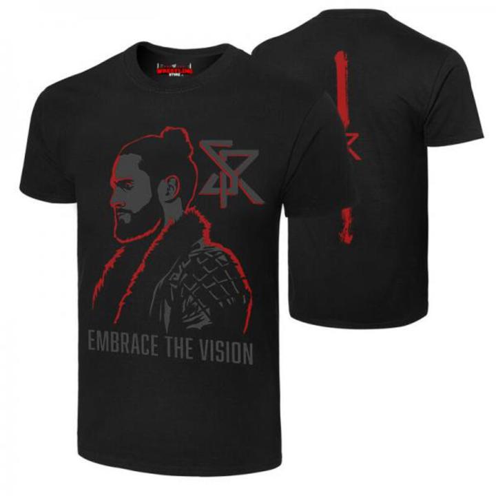 Seth Rollins "Embrace The Vision" Cotton T-Shirt