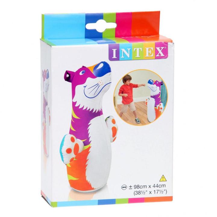 Intex 3D Inflatable Toys for Children Boys Bop Bag/Punching Bag Interactive Big Tumbler Toy Kid