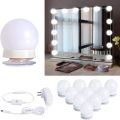 10 PCS LED Vanity Mirror Lights Hollywood Style for Makeup Dressing Table. 