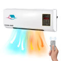 Small mobile air conditioner Wall-mounted Heater Household electric fan Electric heater with screen display heater. 