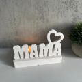 MAMA Ornament Silicone Mold Mother's Day Plug-in Candle Holder Aroma Plaster Mould Molds for Concrete. 