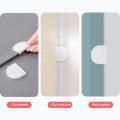 1-4pcs Shower Curtain Clip Bathroom Shower Curtain Clip Wind-Proof Splash-Proof Perforated Shower Curtain Clips Fixing Clips. 