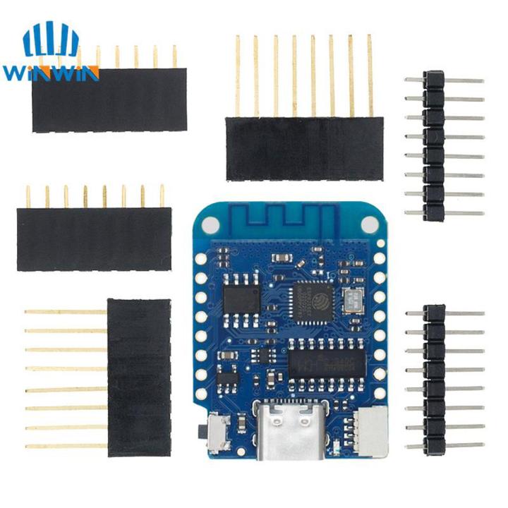 D1 Mini V4.0.0 TYPE-C USB WEMOS Internet of Things Board based ESP8266 ...