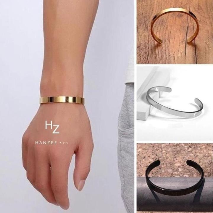 Silver/Goldan trendy Kara Bracelet for men and boys squid game