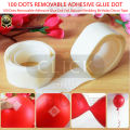 Genuine's Dots Glue Double sided Tape for balloons party supplies decoration wedding events birthday adhesive removable points. 