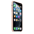 Original Iphone 11 Pro MAX Silicone Cover Soft-Touch Finish Back Protective Case For iPhone 11 Pro Max SAND Pink. 