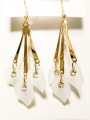 Choose Your Own 3 Pairs of Elegant Light Weight Fashion Drop Earrings | Trendy Gold-Tone Earrings Set for Girls & Women. 