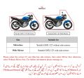 Suzuki GSX 125 Cover - Suzuki Bike Covers for GSX 125F bike - Dust proof Parking Cover Dirt proof Bike Top Cover Sun Resistant - Made from waterproof bike cover fabric to save the bike - suzuki gsx 125 bike accessories. 