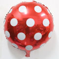 ROUND SHAPE POLKA DOT FOIL BALLOON ( 18 INCH SIZE FOIL BALLOONS ). 