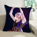 Hidden Zipper Pillowcase Taylor Swift Album Pillow Cover Clear Print Hidden Zipper Case for Music Fans Southeast Asian Buyer's Choice Fan Collection Pillowcase. 