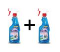 Pack of 2 - Glass and Household Cleaner Spray Glint - 500ML. 