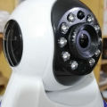Wireless Rotating Wifi IP Camera - White. 