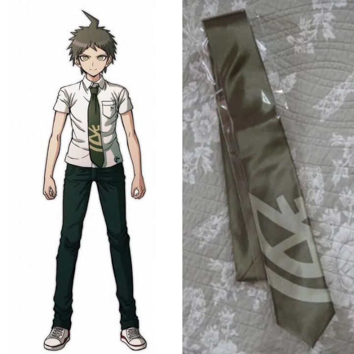 Anime Super Danganronpa 2 Dangan Ronpa Hinata Hajime cosplay costume tie