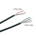 25CM 2.5mm 3.5mm Mono Connector Cable Male Female Plug 3pin 4 Pole 2.5mm 3.5mm Extension Wire DIY Audio Repair Cable Charger. 
