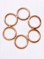 Multi-Color Split Jump Rings Set for DIY Crafting - Craft Connector for Artisanal Projects. 