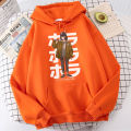 Thick fashion streetwear Sakura Ajima Mai gangster girl printing mens hoodies warm comfortable MEN'S hoody oversized casual hooded. 