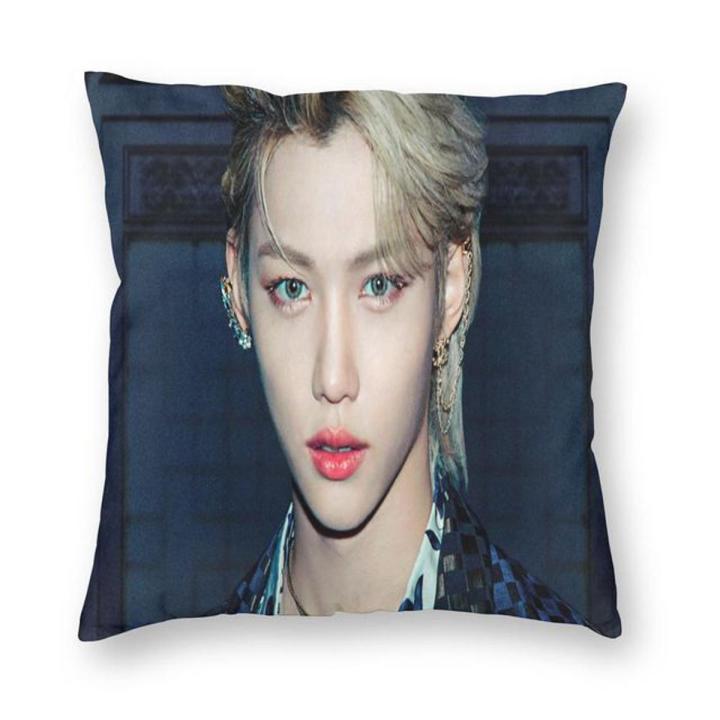 Stray Kids Felix 2789 Dakimakura Pillow Case Pillow Cover Dakimakura Cushion Cover Pillowcase 45x45cm