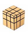 Wire Drawing Magic Cube Golden-(K.S.). 
