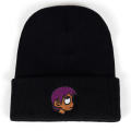 new Embroidery LIL UZI VERT winter Hat Fashion The Rapper warm Cap Hip Hop Women Men Black Beanies Skullies Bone Garros. 