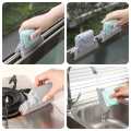 Window Door Rail Cleaning Brush Small Brush for Window Slot Cleaning. 