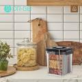 Vacuum Sealed Kitchen Container Stackable Bpa-free Food Storage Container Easy Air Extraction Wide-mouth Design Home Supplies Sealed Food Storage Container. 