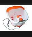 A.M   SQ-368 Foot Bath Massager Electric Pedicure Tub with Magnetotherapy 4 Roller Massage Infrared Rays Bubble Massage Automatic Heating. 