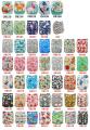 Ohbabyka Top Brand Reusable Baby Pocket Diaper Baby Microfiber Velour Fitted Washable Pants Couche Lavable Baby Nappy Washable. 