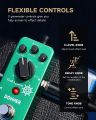 Donner Reverb Guitar Pedal, Verb Square Digital Reverb 7 Modes Room, Hall, Church, Spring, Plate, Studio, Mod, True Bypass. 