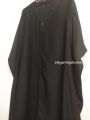 Light Abaya without Stone work | Light-weight Abaya Suitable Women | Straight Plain Black Abaya for Casual Use | Front Open Simple Black Abaya | Front Closed Simple Black Abaya | Nidah Fabric Abaya for Casual Wear | Plain Black Abaya for Everyday. 