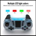Controller for PS4, PowerLead Wireless Gaming Controller Six-axis Dual Vibration Gamepad for Playstation 4/Playstation 3 with Colorful LEDs and Touch Pad. 