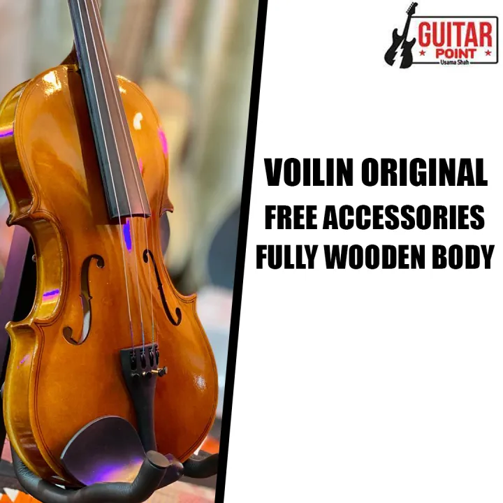 Premium%20Solid%20Wood%20Violin%20Full%20Size%204/4%20Acoustic%20Fiddle%20Set%20Orchestral%20Stringed%20Musical%20Instrument%20Kit,%20,%20Hard%20Case,%20Bow,,%204%20Student%20Beginner%20to%20Advanced%20Adult%20-%20Image%202