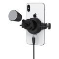 Mophie Wireless Car Charger Stream Qi Wireless Vent Mount Made for Apple, Samsung and Other Qi Enabled Smartphones - Black. 