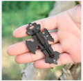 Outdoor Camping Survival Multi-Function Equipment Hand Tool/Multifunctional Stainless Steel Tool Card. 
