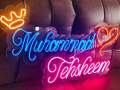 Custom neon sign - make a statement with your own design!. 